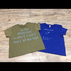 2 toddler Ts